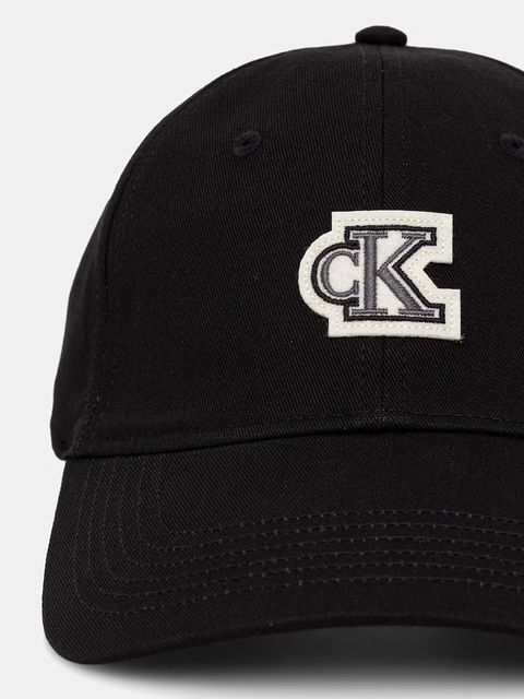 Calvin Klein czapka z daszkiem bawełniana - zdjęcie produktu nr 1