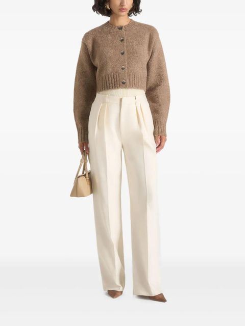 Manière De Voir Caren brushed button cardigan - Neutrals - zdjęcie produktu nr 2