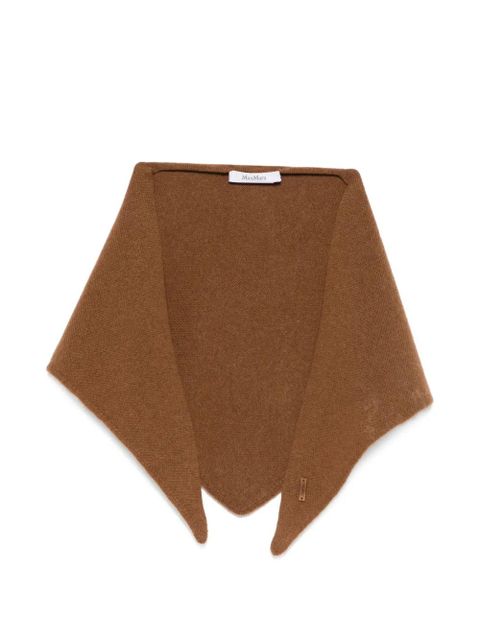 Max Mara triangular scarf - Brown - zdjęcie produktu nr 1