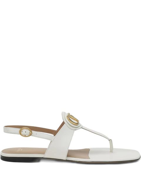 Valentino Garavani logo thong sandals - White - zdjęcie produktu nr 1