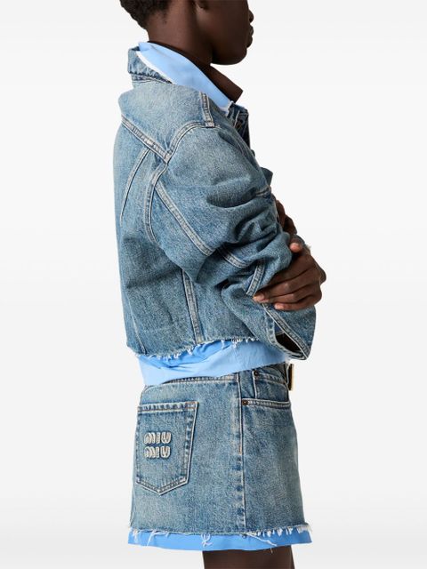 Miu Miu denim jacket - Blue