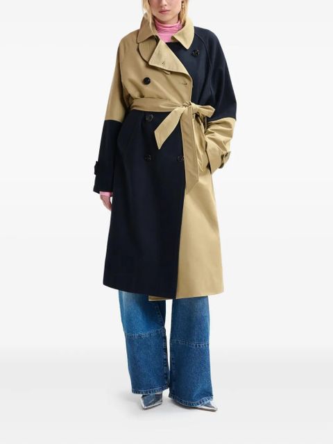 Essentiel Antwerp Just colour-block coat - Neutrals