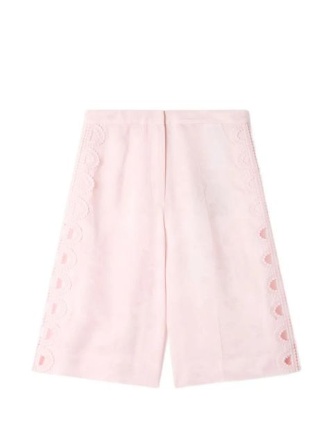 SANDRO floral jacquard bermuda shorts - Pink - zdjęcie produktu nr 1