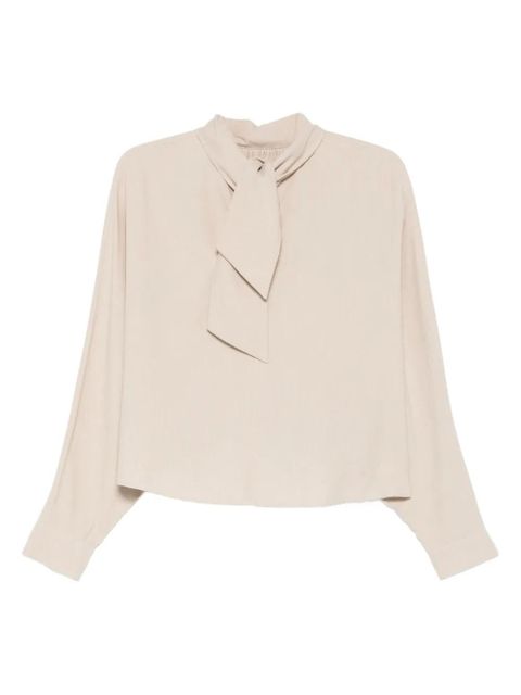 Alysi long sleeve blouse - Neutrals - zdjęcie produktu nr 1