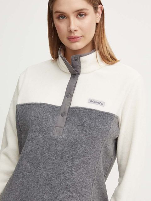 Columbia bluza sportowa Benton Springs kolor szary wzorzysta 2085651 - zdjęcie produktu nr 1