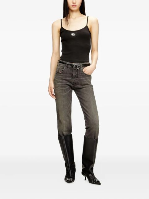 Diesel T-Hupy logo-detail top - Black - zdjęcie produktu nr 2