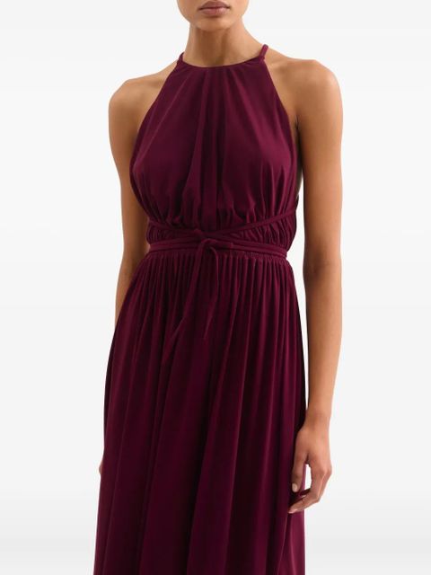 ERES Ines halterneck long dress - Purple