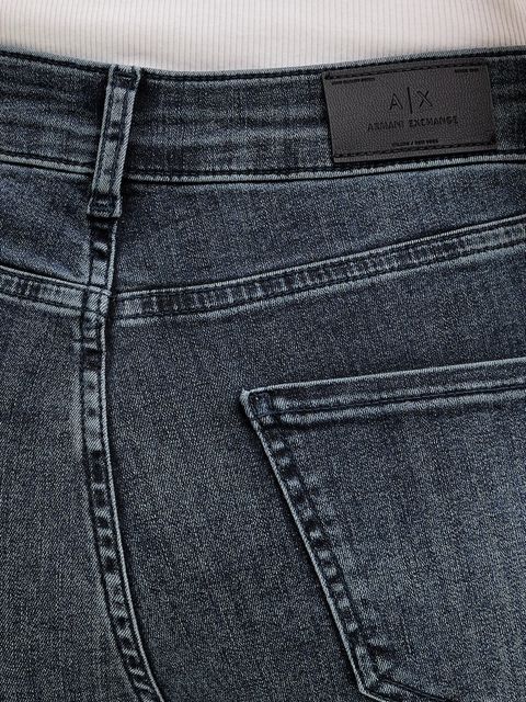 Armani Exchange jeansy damskie kolor granatowy XW000072 AF11969