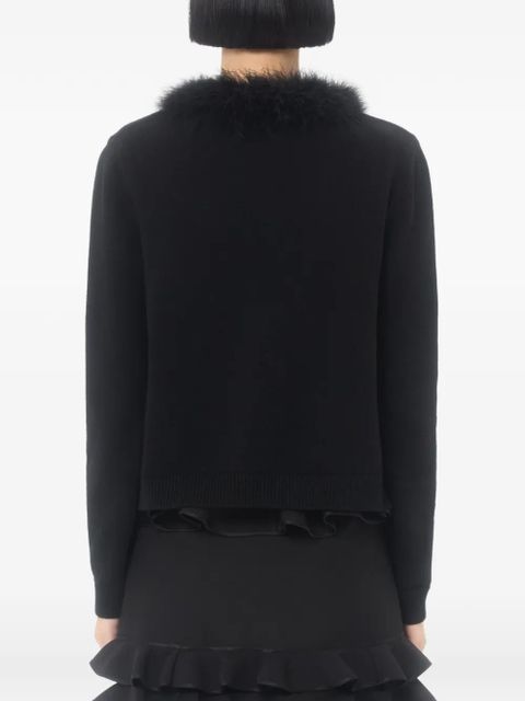 Valentino Garavani wool cardigan - Black