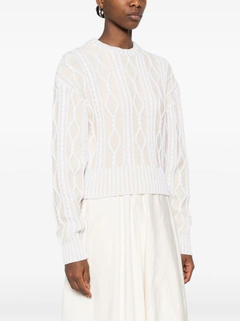 Jacquemus La Maille Amelo sweater - Neutrals