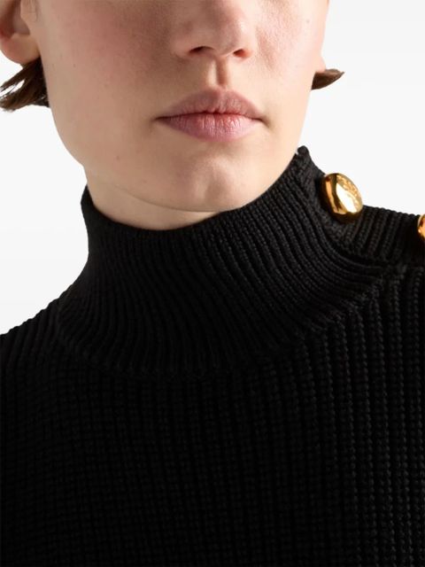 Prada wool turtleneck sweater - Black