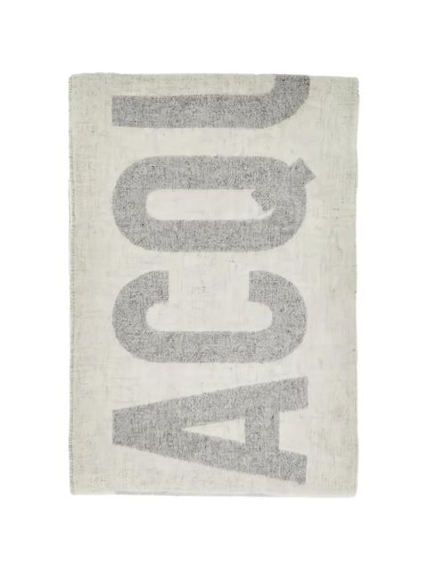 Jacquemus fringed scarf - Neutrals - zdjęcie produktu nr 2