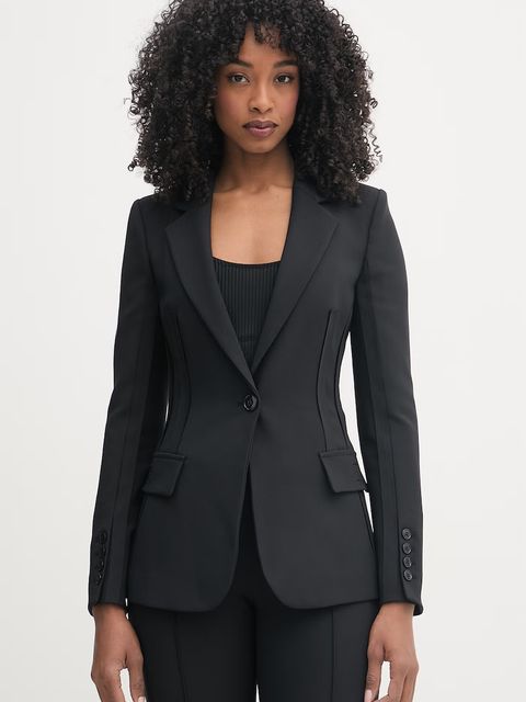 Elisabetta Franchi marynarka jednorzędowa damska - zdjęcie produktu nr 1