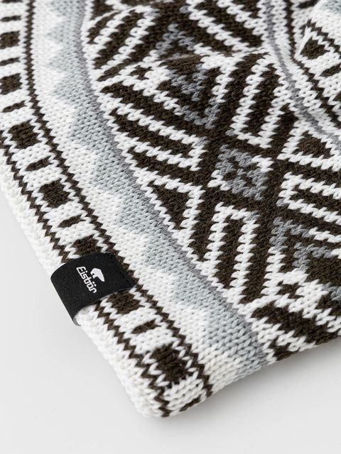 Eisbar czapka z dodatkiem wełny Hanz MÜ kolor biały E31018 - zdjęcie produktu nr 2