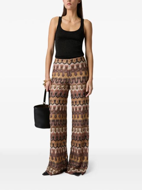 Missoni patterned trousers - Brown - zdjęcie produktu nr 2