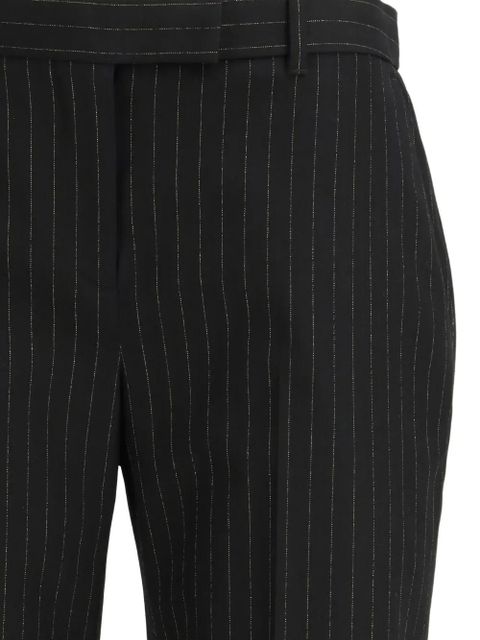 Alexander McQueen pinstripe-print tailored trousers - Black - zdjęcie produktu nr 2