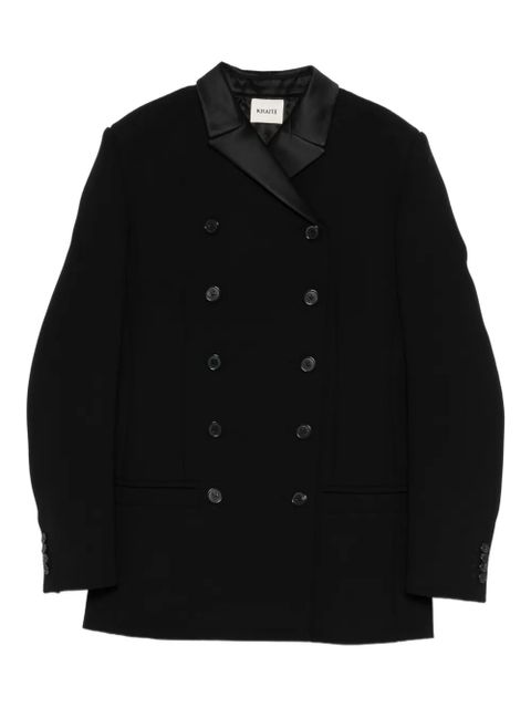 KHAITE Sabel double-breasted jacket - Black - zdjęcie produktu nr 1