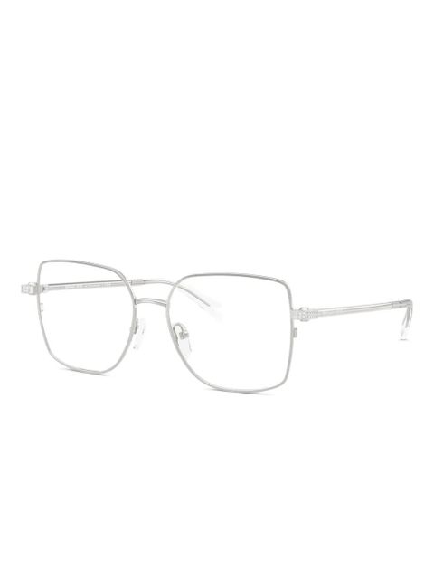 Michael Kors embellished square-frame glasses - Silver - zdjęcie produktu nr 2