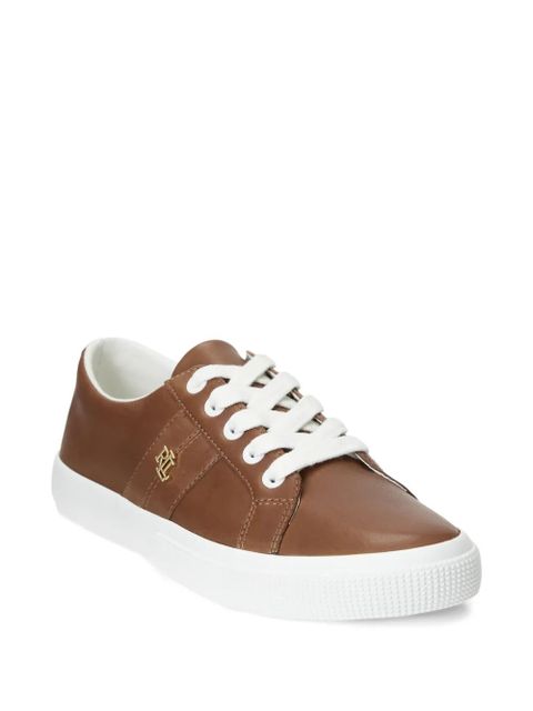 Lauren Ralph Lauren Janson II metal-logo sneakers - Brown - zdjęcie produktu nr 2