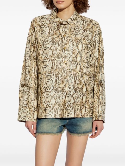 ISABEL MARANT Florida shirt - Neutrals