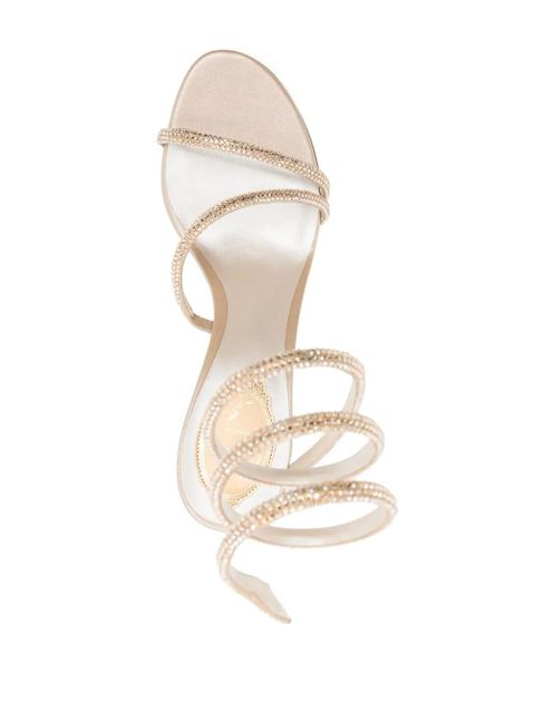 René Caovilla Margot 80mm sandals - Brown