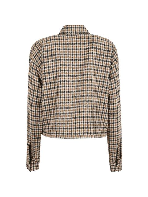 Moncler plaid cropped shirt - Brown - zdjęcie produktu nr 2