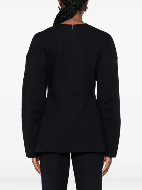 Max Mara panelled blouse - Black