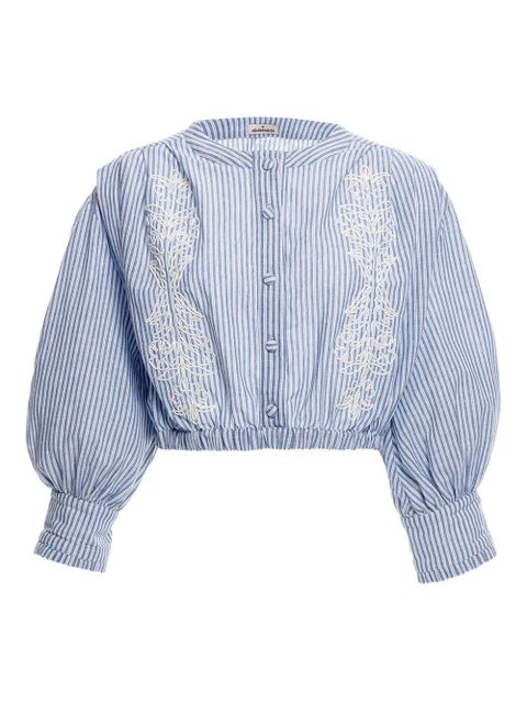 Agua By Agua Bendita Isolda Batik blouse - Blue