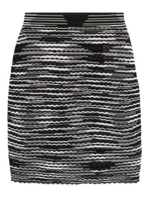 Missoni striped ribbed skirt - Brown - zdjęcie produktu nr 1