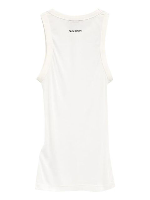JW Anderson ribbed tank top - White