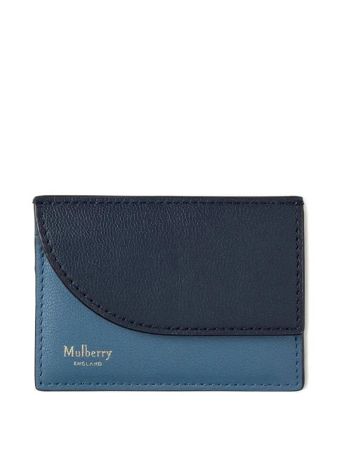 Mulberry curved-edge cardholder - Blue - zdjęcie produktu nr 2