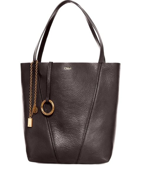 Chloé Spin tote bag - Brown - zdjęcie produktu nr 1