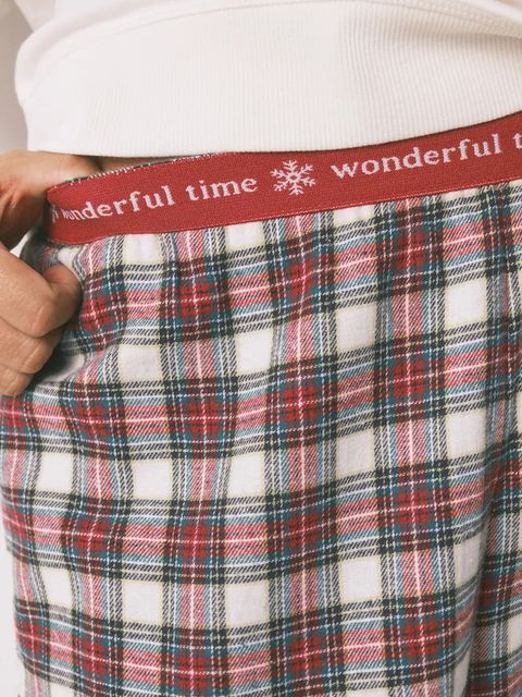 women'secret komplet piżamowy bawełniany damska kolor beżowy 3592474