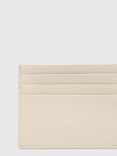 Patrizia Pepe etui na karty skórzane kolor beżowy CQ7001 L001 - zdjęcie produktu nr 2