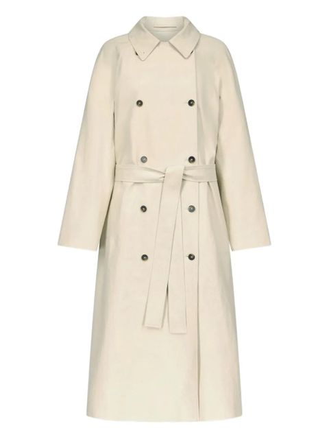 LouLou de Saison Zuru double-breasted belted trench coat - Neutrals - zdjęcie produktu nr 1