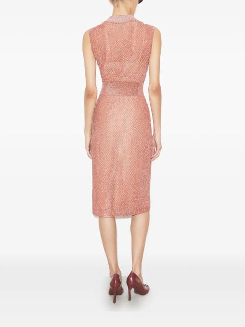 Tory Burch polo mesh dress - Pink