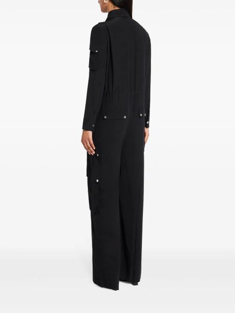 Versace silk jumpsuit - Black
