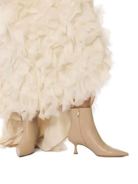 Gianvito Rossi 55mm Murray pointed-toe ankle boots - Neutrals