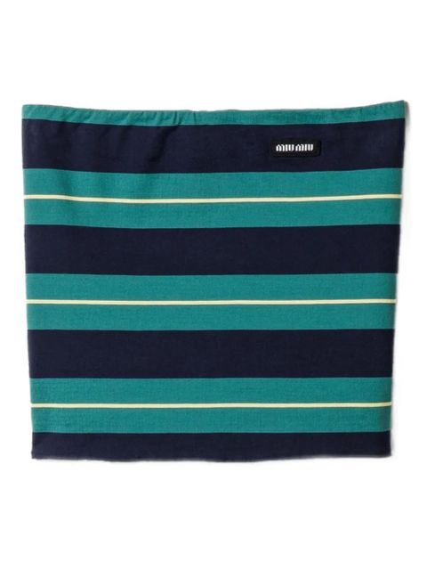 Miu Miu striped top - Green - zdjęcie produktu nr 1