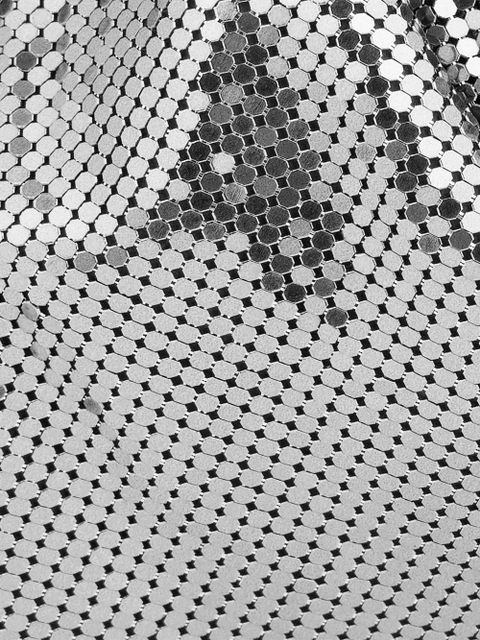 Rabanne chainmail shoulder bag - Silver