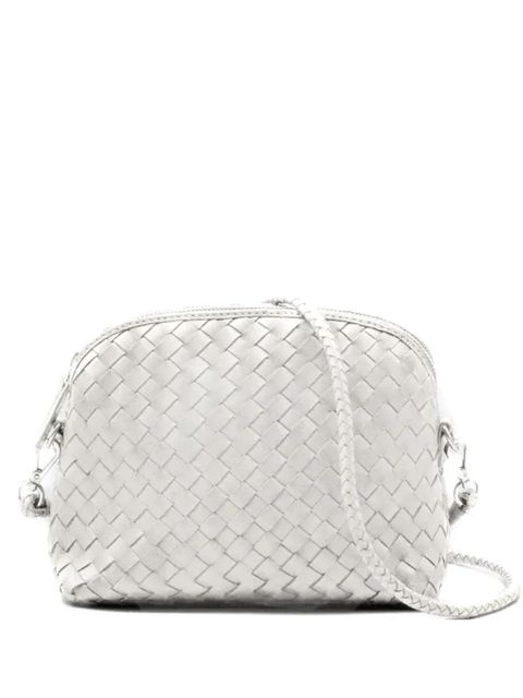 DRAGON DIFFUSION Chunky Fellini woven shoulder bag - White - zdjęcie produktu nr 1