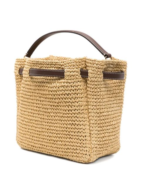 Tory Burch Romy straw bucket bag - Neutrals - zdjęcie produktu nr 2