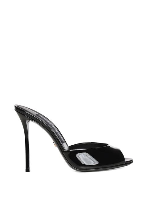 Dolce & Gabbana Keira leather sandals - Black - zdjęcie produktu nr 1