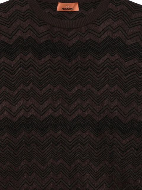 Missoni crew-neck sweater - Brown - zdjęcie produktu nr 2