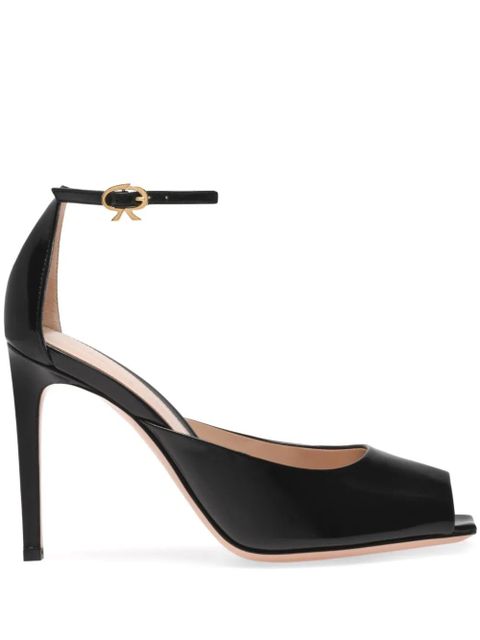 Gianvito Rossi 95mm Ethel sandals - Black - zdjęcie produktu nr 1