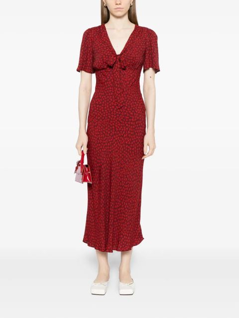 Reformation Tyra dress - Red