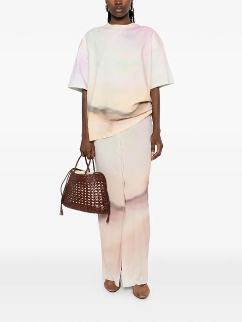 Nanushka shoulder-pads T-shirt - Neutrals - zdjęcie produktu nr 2