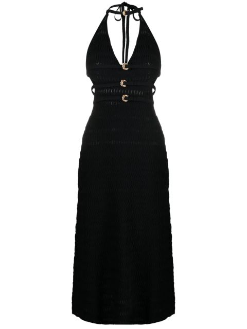 Cult Gaia Evaleigh cut-out midi dress - Black - zdjęcie produktu nr 1