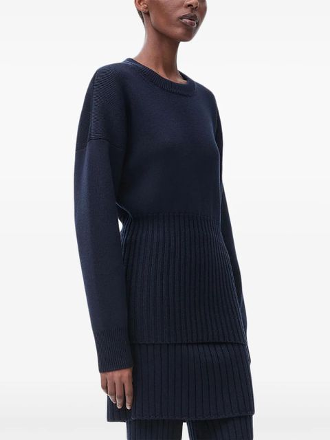 LOEWE logo-patch jumper - Blue