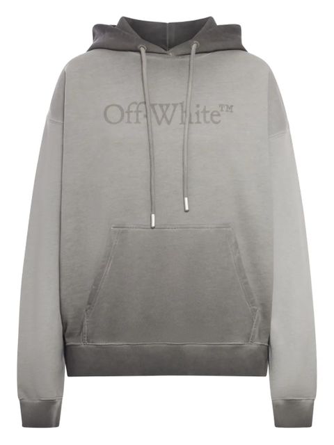 Off-White cotton hoodie - Black - zdjęcie produktu nr 1